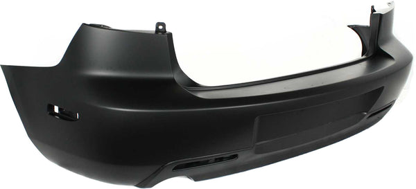 2004-2006 Mazda 3 Rear Bumper Cover, Primed, w/o Spoiler Hole, Sedan.