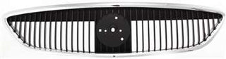 2000-2003 Mercury Sable Grille, Chrome Shell/Black.
