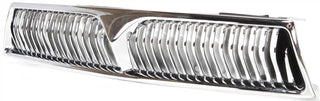 1999-2001 Mitsubishi Galant Grille, Chrome Shell/Black.