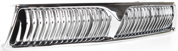 1999-2001 Mitsubishi Galant Grille, Chrome Shell/Black.