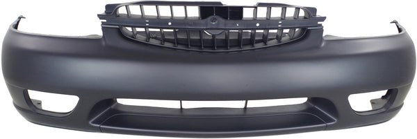 2000-2001 Nissan Altima Front Bumper Cover, Primed, SE Models, w/ Fog Lam.