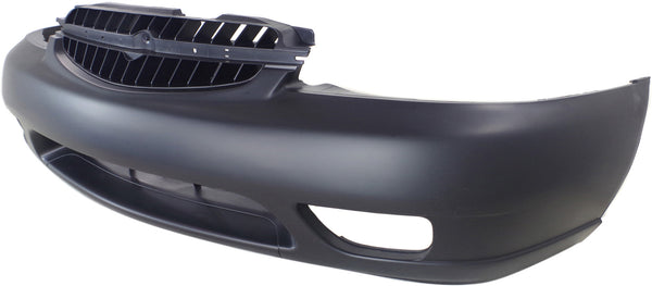2000-2001 Nissan Altima Front Bumper Cover, Primed, SE Models, w/ Fog Lam.