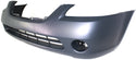 2002-2004 Nissan Altima Front Bumper Cover, Primed, With Fog Lamp Holes.