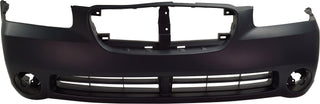 2002-2003 Nissan Maxima Front Bumper Cover, Primed, With Fog Lamp Holes.