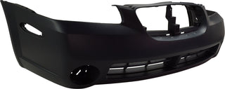 2002-2003 Nissan Maxima Front Bumper Cover, Primed, With Fog Lamp Holes.
