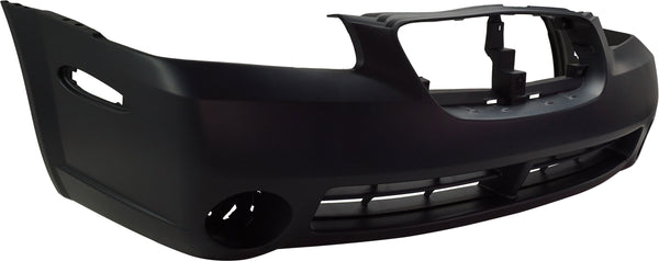2002-2003 Nissan Maxima Front Bumper Cover, Primed, With Fog Lamp Holes.