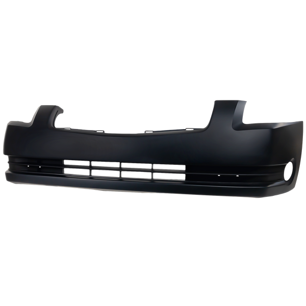 2004-2006 Nissan Maxima Front Bumper Cover, Primed, With Fog Lamp Hole.