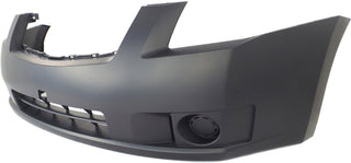 2007-2009 Nissan Sentra Front Bumper Cover, Primed, w/o Fog Lamps, 2.0L.