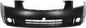 2007-2009 Nissan Sentra Front Bumper Cover, Primed, w/ Fog Lamp Hole.