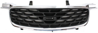 2000-2003 Nissan Sentra Grille, Chrome Shell/Black Insert.