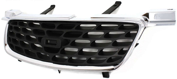 2000-2003 Nissan Sentra Grille, Chrome Shell/Black Insert.