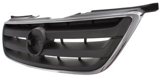2002-2004 Nissan Altima Grille, Chrome Shell/Dark Gray.