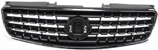 2005-2006 Nissan Altima Grille, Chrome Shell/Dark Gray.