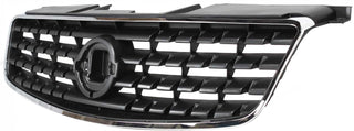 2005-2006 Nissan Altima Grille, Chrome Shell/Dark Gray.