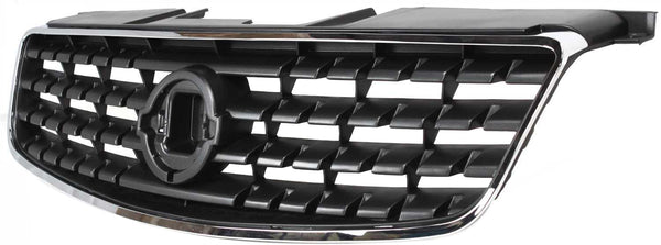 2005-2006 Nissan Altima Grille, Chrome Shell/Dark Gray.