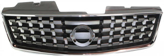 2007-2008 Nissan Sentra Grille, Chrome Shell/Black.