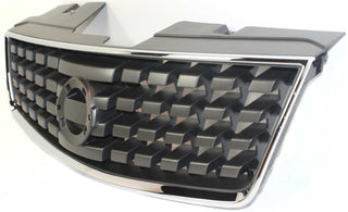 2007-2008 Nissan Sentra Grille, Chrome Shell/Black.
