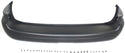 1999-2002 Nissan Quest Rear Bumper Cover, Primed.