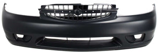2000-2001 Nissan Altima Front Bumper Cover, Primed, w/o Fog Lamp Holes.