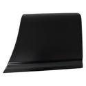 Black plate on a white background. Bedside Front Lower Panel, LH, 5.5' Bed, W/O Moulding Holes.