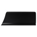 Black panel on a white background. Bedside Front Lower Panel, LH.