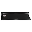 Black metal panel on a white background. 2004-2014 Ford F-150 Pickup Bedside Front Lower Panel, LH.