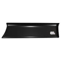 Black car panel on a white background. 2004-2014 Ford F-150 Pickup Bedside Front Lower Panel, RH.