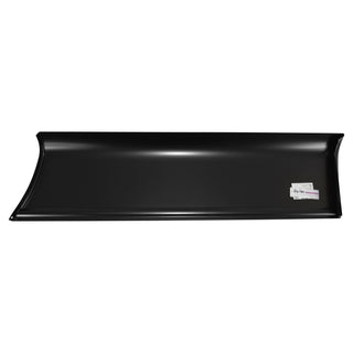 Black car panel on a white background. 2004-2014 Ford F-150 Pickup Bedside Front Lower Panel, RH.