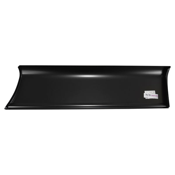 Black car panel on a white background. 2004-2014 Ford F-150 Pickup Bedside Front Lower Panel, RH.