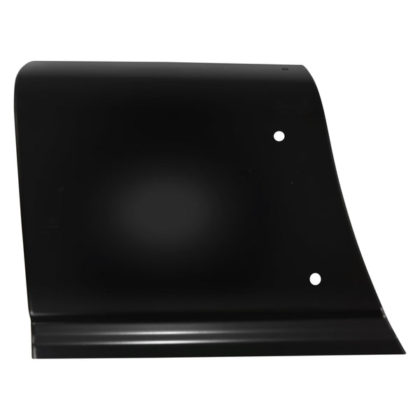 Black metal bracket on a white background. 2004-2014 Ford F-150 Pickup Bedside Front Lower Panel, RH, 5.5' Bed