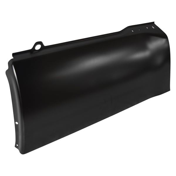 Black car fender on a white background. 2010-2016 Pickup Front Lower Bed Section, RH.