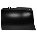 Black car fender on a white background. 2010-2016 Ford Pickup Front Lower Bed Section, RH