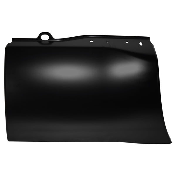 Black car fender on a white background. 2010-2016 Ford Pickup Front Lower Bed Section, RH