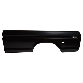 1973-1979 Ford F-100 Pickup Bedside Skin 8 ft w/Single Round Fuel Opening RH.