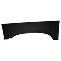 Black car fender on a white background. 2015-2020 Upper Wheel Arch, LH.