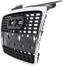 2005-2009 Audi A4 Grille, Chrome Shell/primde Insert.