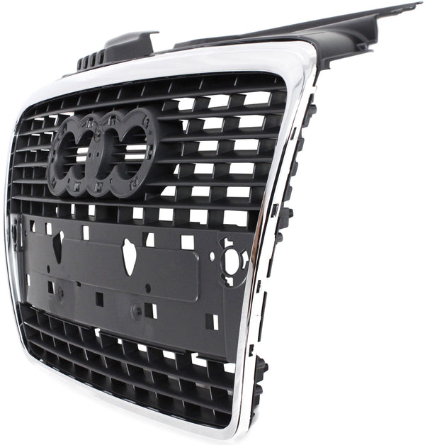 2005-2009 Audi A4 Grille, Chrome Shell/primde Insert.