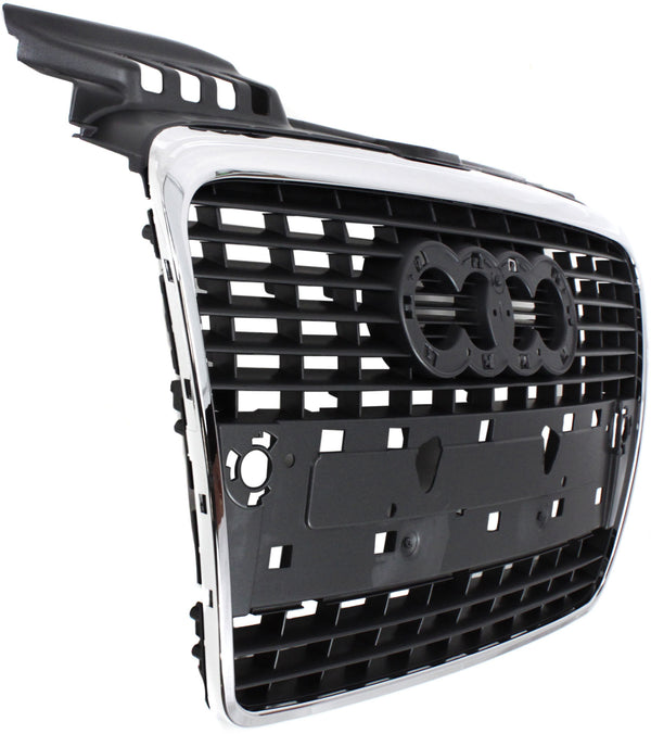2005-2009 Audi A4 Grille, Chrome Shell/primde Insert.