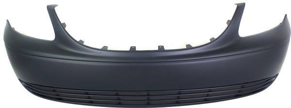 2001-2004 Chrysler Town & Country Front Bumper Cover, Primed, w/o Fog Lights.