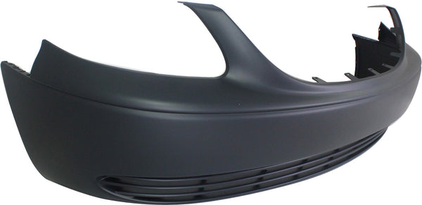2001-2004 Chrysler Town & Country Front Bumper Cover, Primed, w/o Fog Lights.