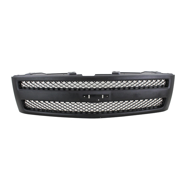 2007-2013 Chevy Silverado 1500 Grille, Black.