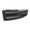 2007-2013 Chevy Silverado 1500 Grille, Black.