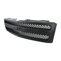 2007-2013 Chevy Silverado 1500 Grille, Black.