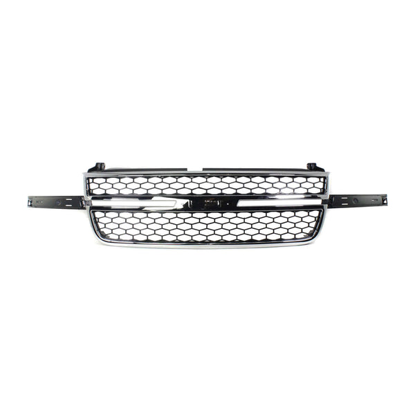 2003-2007 Chevy Silverado 1500 Grille,Chrome Shell.