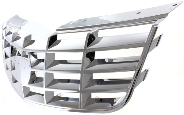 2006-2011 Cadillac DTS Grille, Plastic, Chrome.