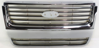 2006-2008 Ford Explorer Grille, Chrome.