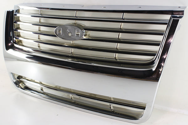 2006-2008 Ford Explorer Grille, Chrome.