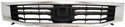 2008-2010 Honda Accord Grille, Chrome Shell/Black.