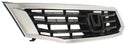 2008-2010 Honda Accord Grille, Chrome Shell/Black.