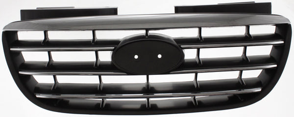 2007-2010 Hyundai Elantra Grille, Black.